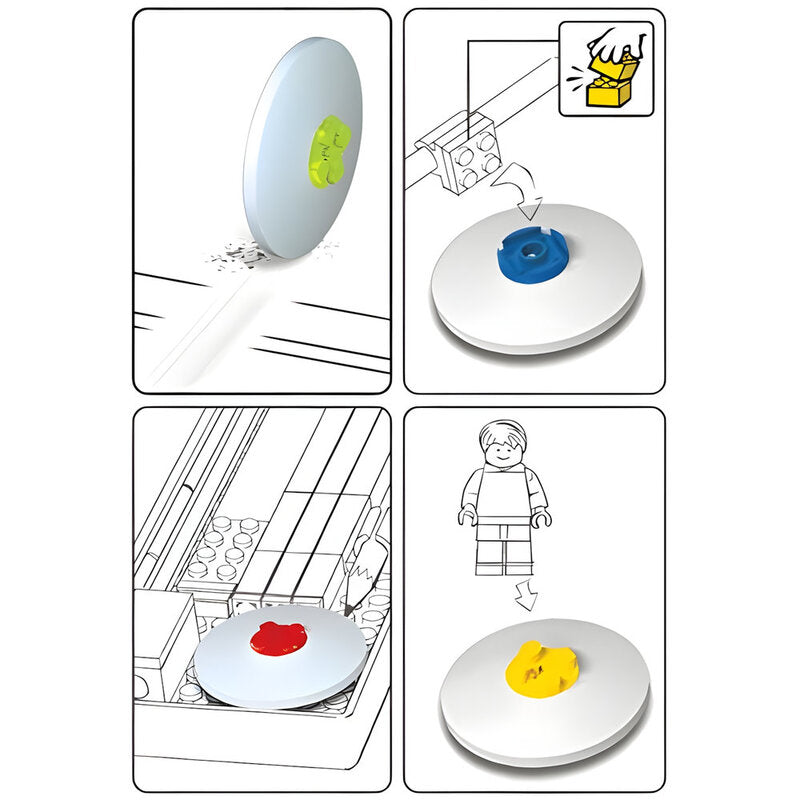Lego IQ Pencil Set with Minifigure 53708 Detail