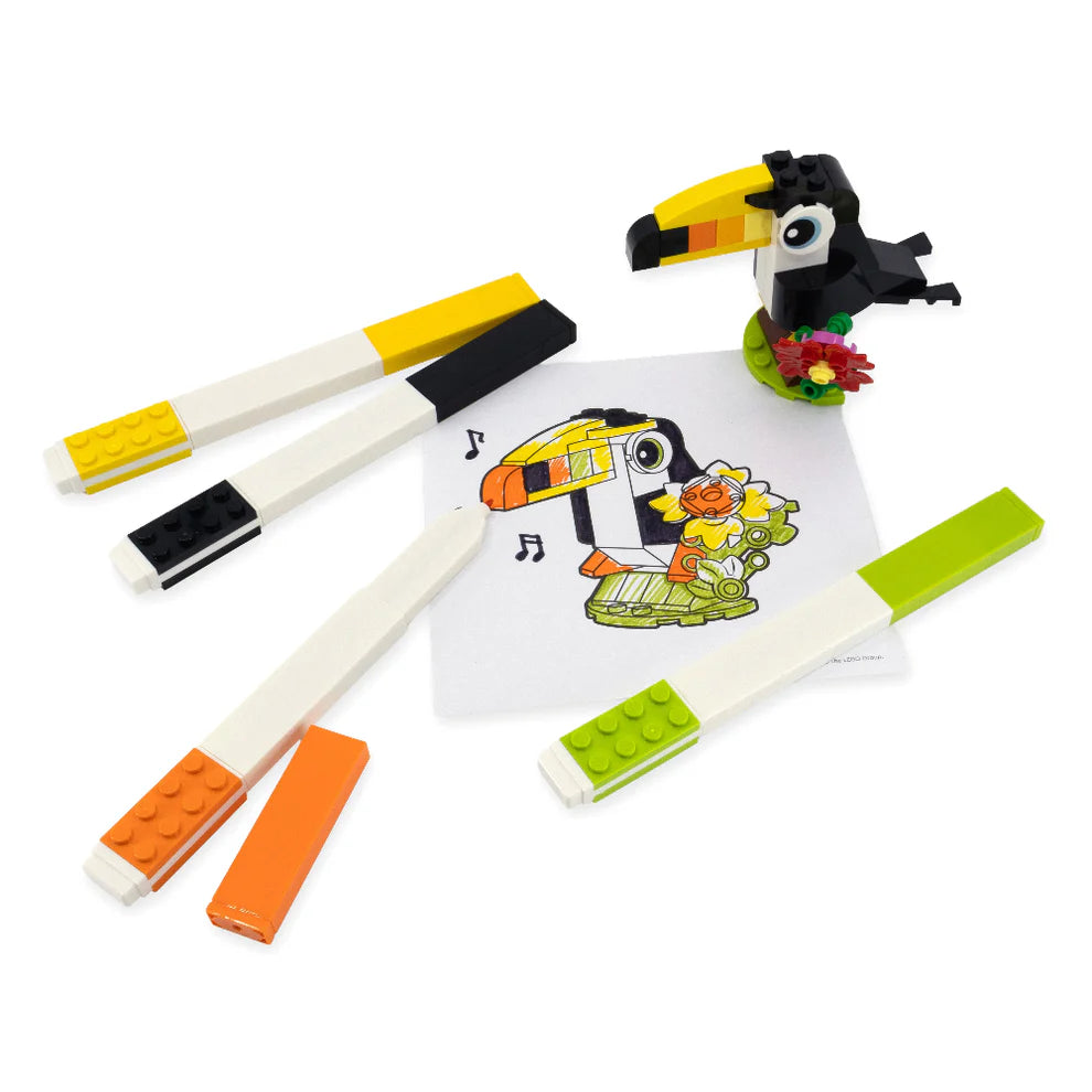 Lego IQ Stationery Creativity Set Animals Building Toy