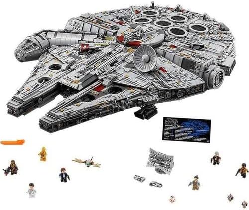 Shop Lego Star Wars 75192 Millennium Falcon 7541Pcs