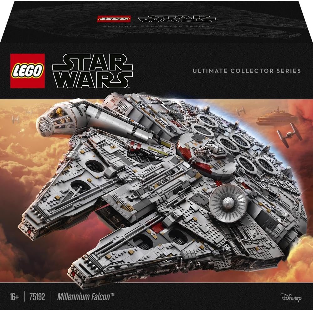 Lego Star Wars 75192 Millennium Falcon 7541Pcs Box