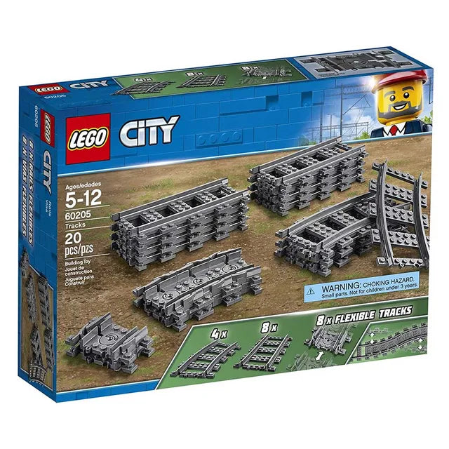 Lego City Tracks 60205 20 Parts
