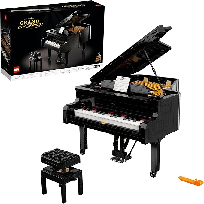 Lego Ideas Grand Piano 21323 Model Building Kit 3662Pcs