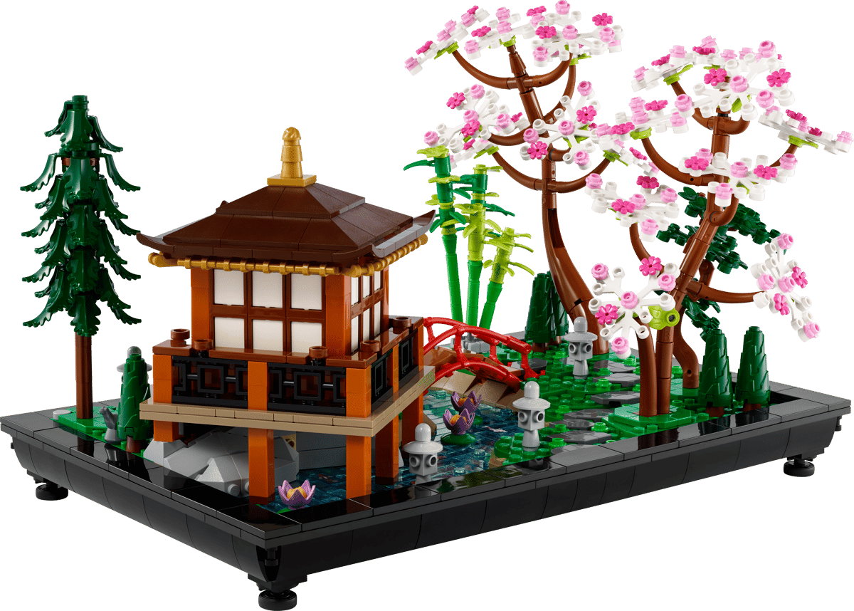Lego Icons Tranquil Garden Building Set 1363Pcs