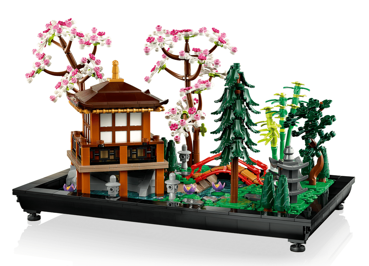 Lego Icons Tranquil Garden Building Set 1363Pcs