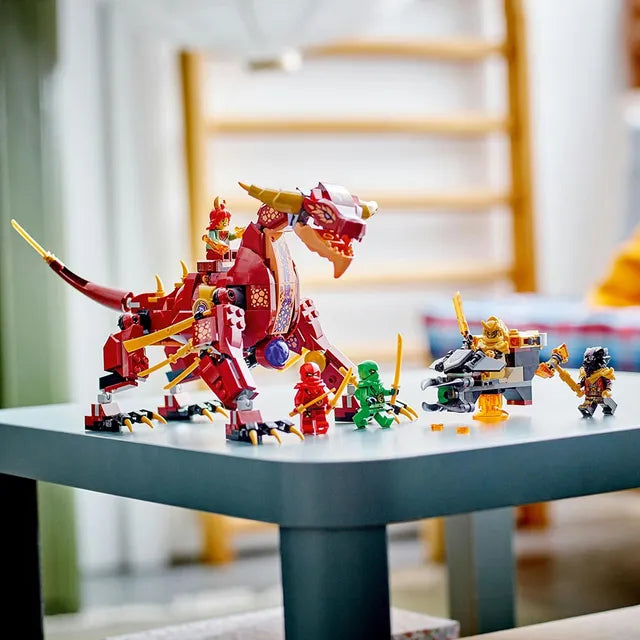Lego Ninjago Heatwave Transforming Lava Dragon 479Pcs