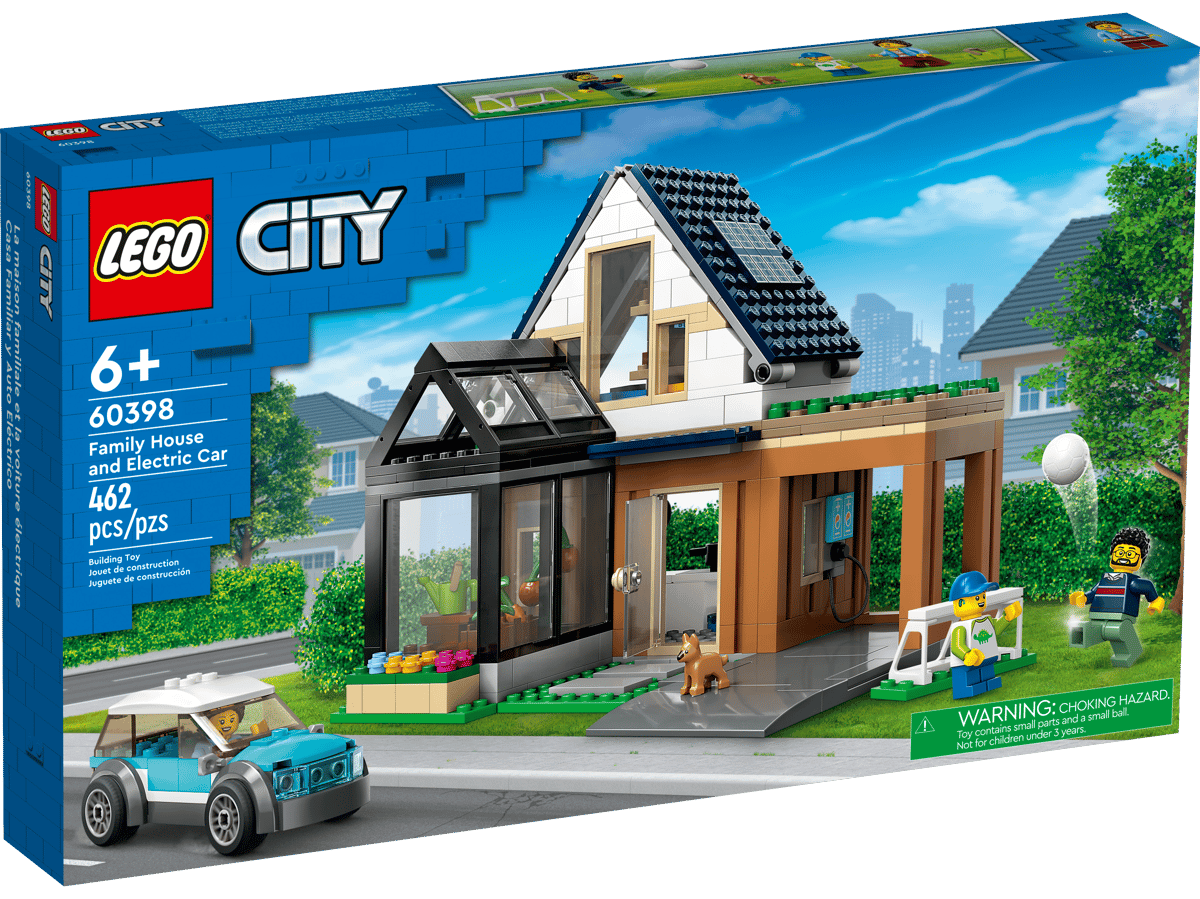 Lego City 60398 Family House and Electric Car 462Pcs