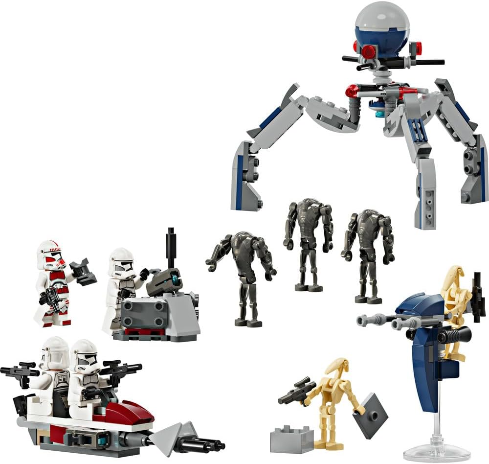 Lego Star Wars 75372 Clone Trooper & Battle Droid Battle Pack 215Pcs