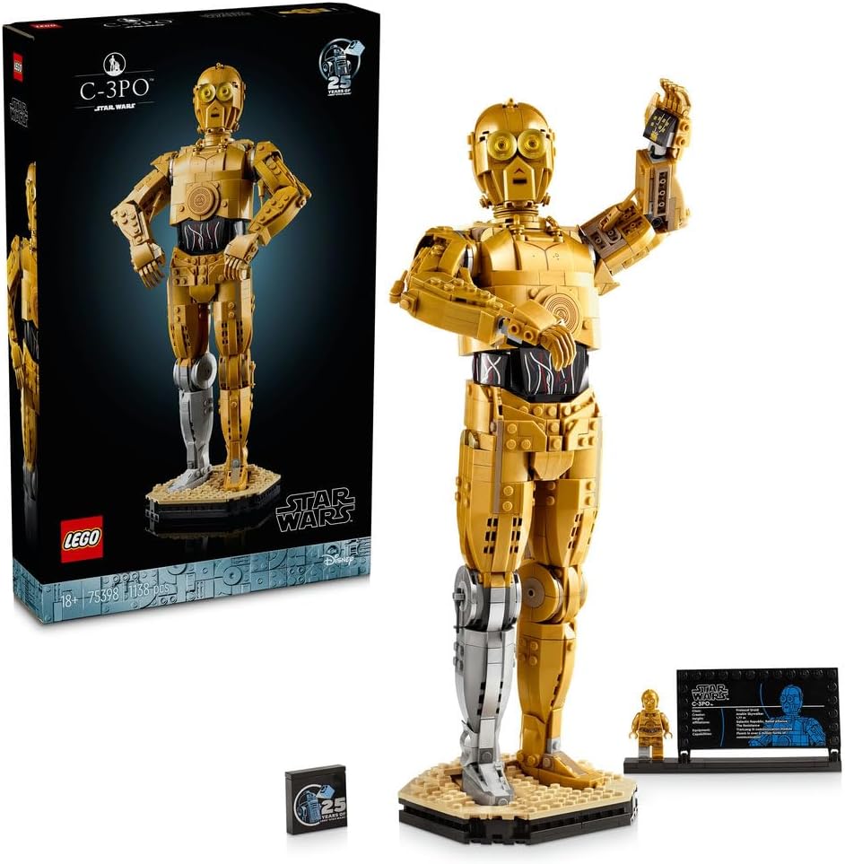 Lego Star Wars 75398 C-3PO 1138Pcs