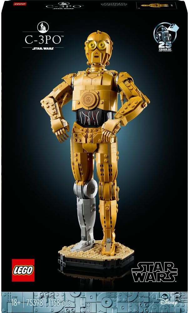 Lego Star Wars 75398 C-3PO 1138Pcs