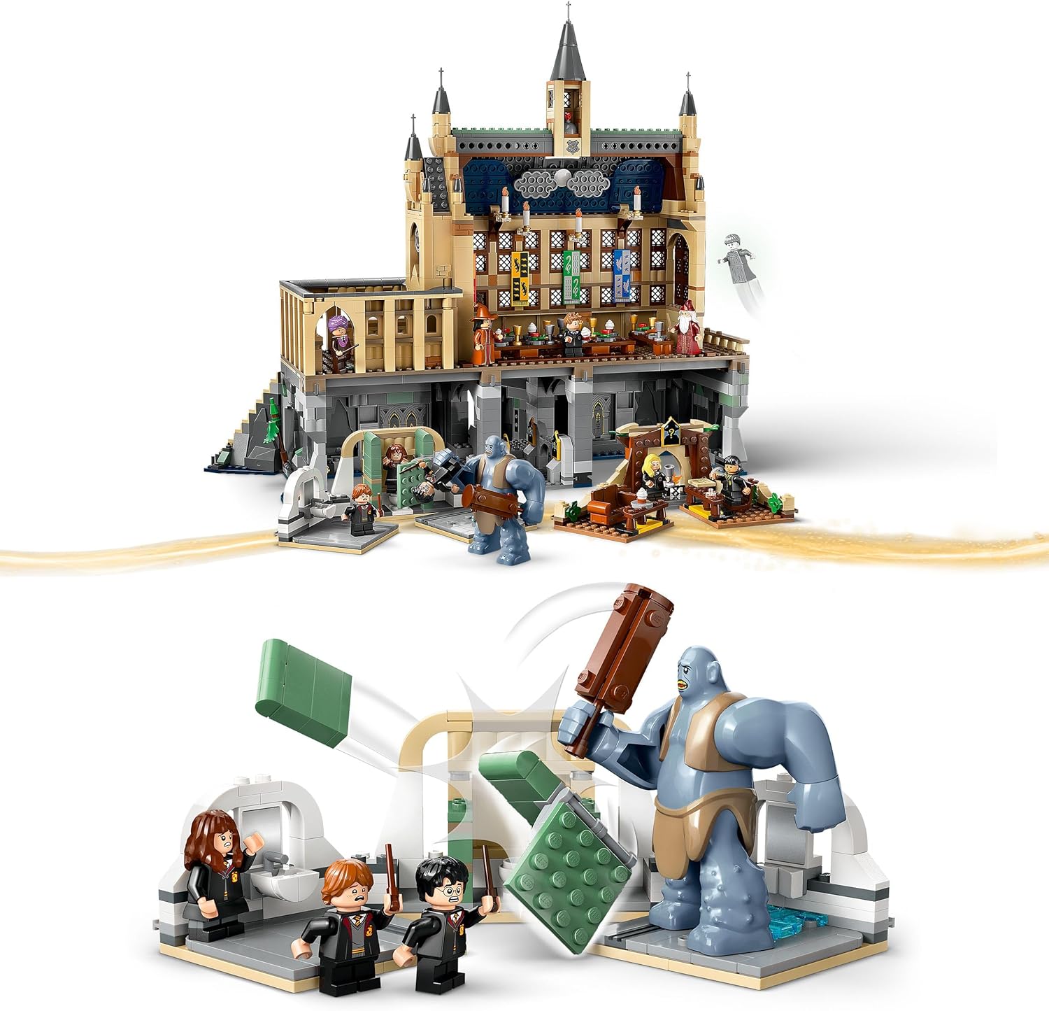 Lego Harry Potter 76435 Hogwarts Castle The Great Hall Set 1732Pcs