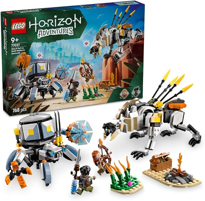 Lego Horizon Adventures Aloy & Varl vs Shell Walker & Sawtooth 768Pcs
