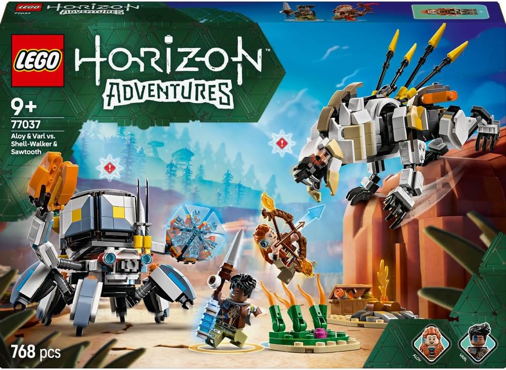 Lego Horizon Adventures Aloy & Varl vs Shell Walker & Sawtooth 768Pcs