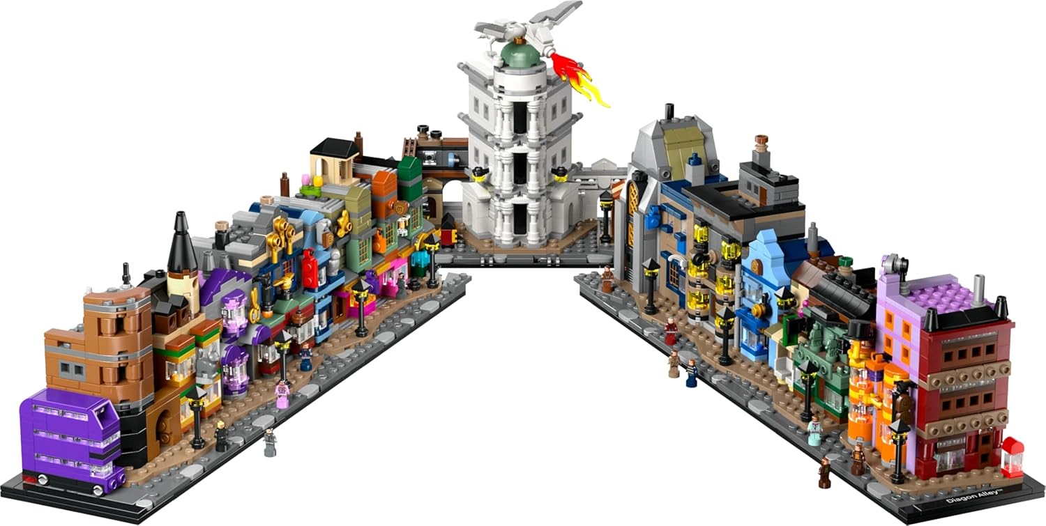 Lego Harry Potter 76444 Diagon Alley Wizarding Shops 2750Pcs