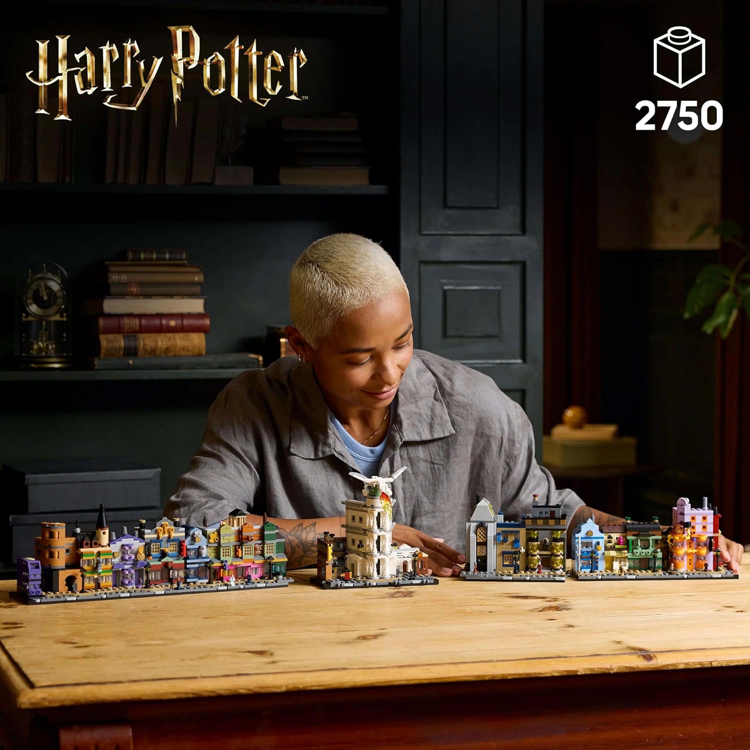 Lego Harry Potter 76444 Diagon Alley Wizarding Shops 2750Pcs