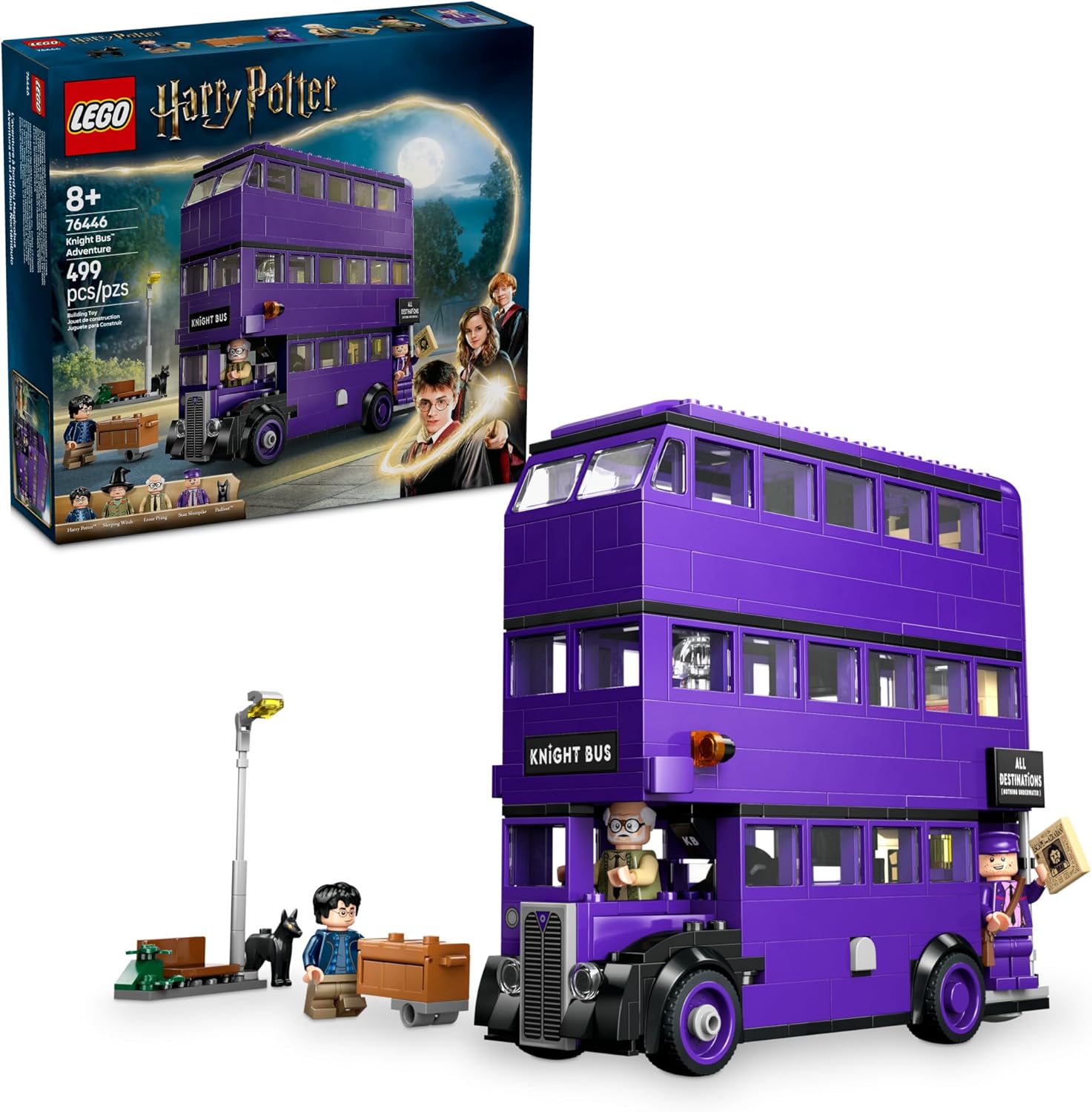 Lego Harry Potter 76446 Knight Bus Adventure 499Pcs