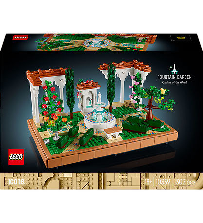 Lego Icons 10359 Fountain Garden 1302Pcs
