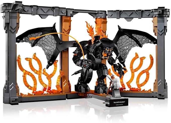 Lego Icons The Lord of the Rings: Balrog Book Nook 1201 Pcs