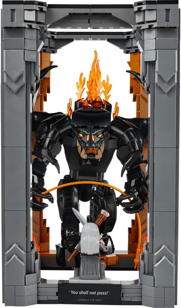 Lego Icons The Lord of the Rings: Balrog Book Nook 1201 Pcs