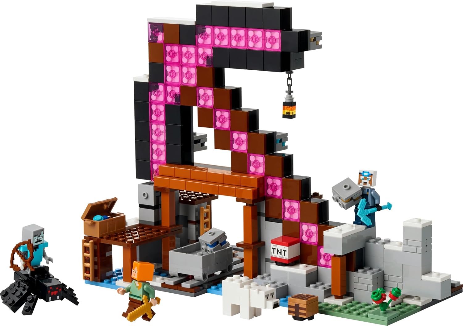 Lego Minecraft 21277 The Mine Pickaxe 530Pcs