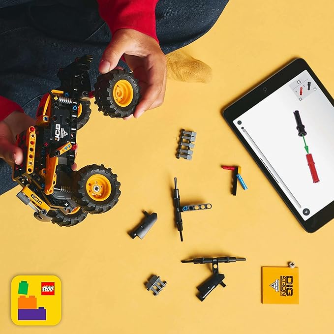 شاحنة ليغو تكنيك مونستر جام DIGatron بسحب للخلف 218 قطعة