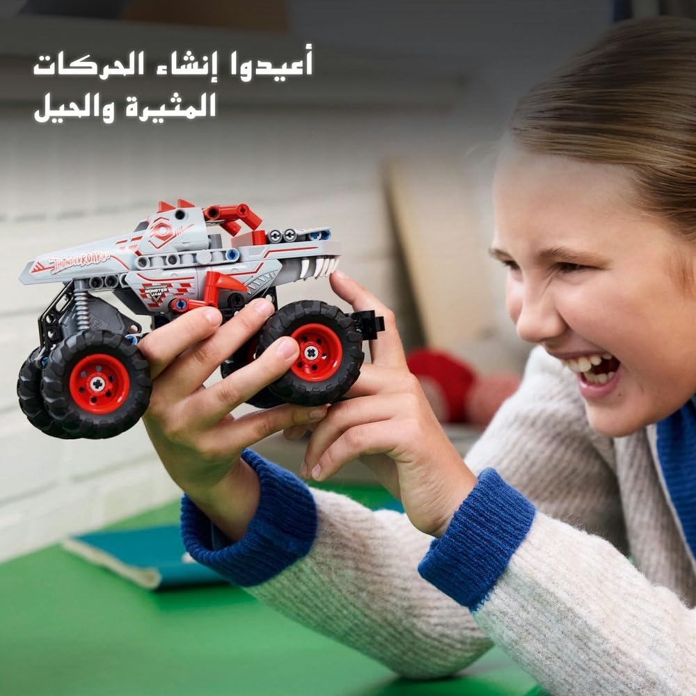 Lego Technic 42200 Monster Jam ThunderROARus Pull-Back 232Pcs