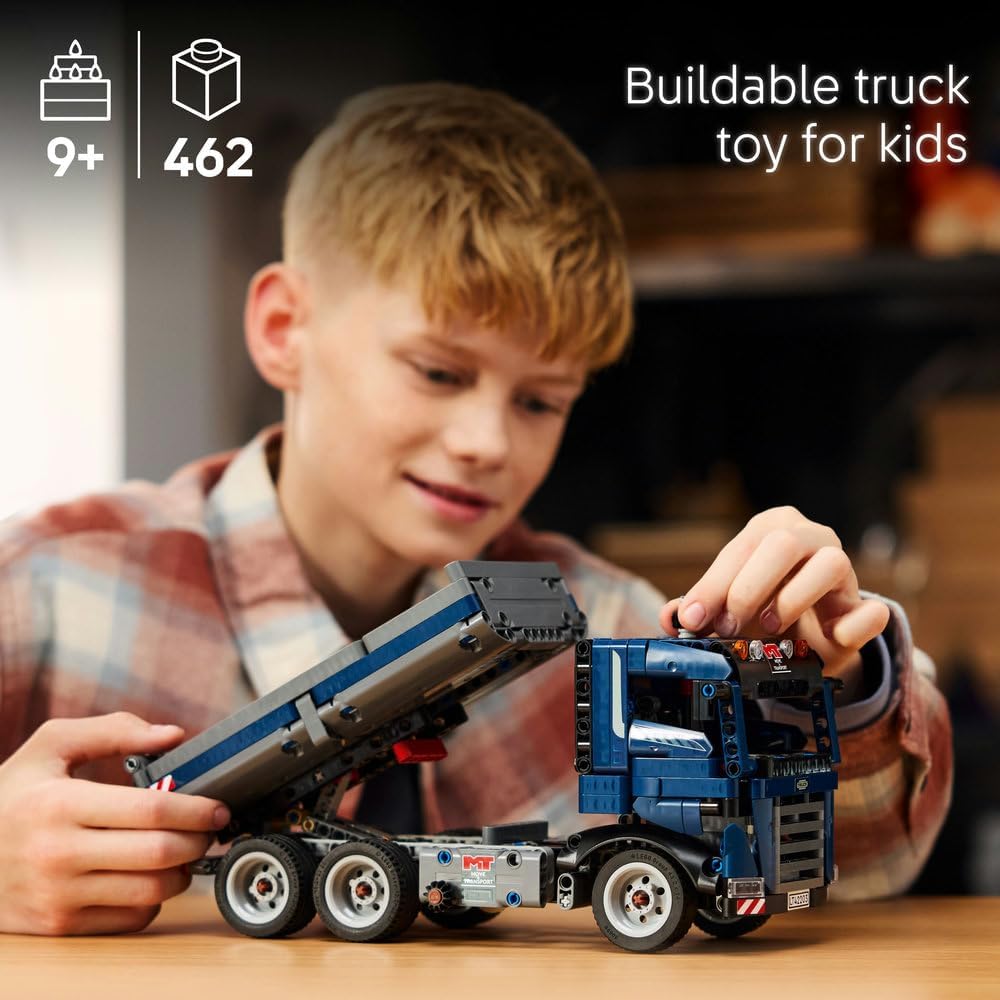 Lego Technic 42203 Tipping Dump Truck 462Pcs Output