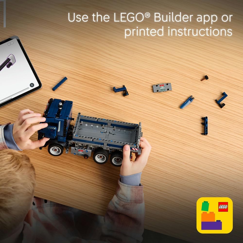Lego Technic 42203 Tipping Dump Truck Building Toy