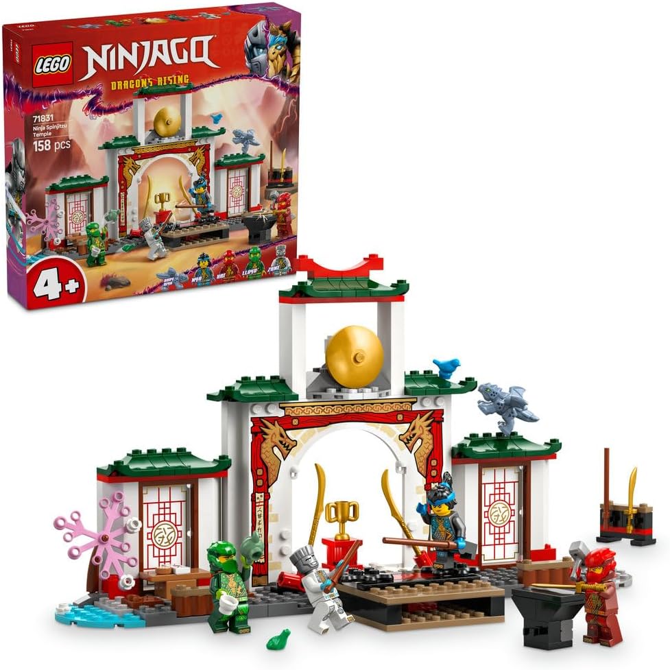 Lego Ninjago 71831 Ninja Spinjitzu Temple 158Pcs