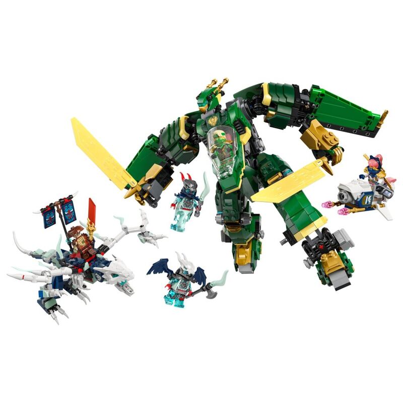 Lego Ninjago 71845 Lloyd’s Jet Mech 1112Pcs