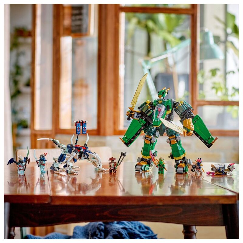 Lego Ninjago 71845 Lloyd’s Jet Mech 1112Pcs