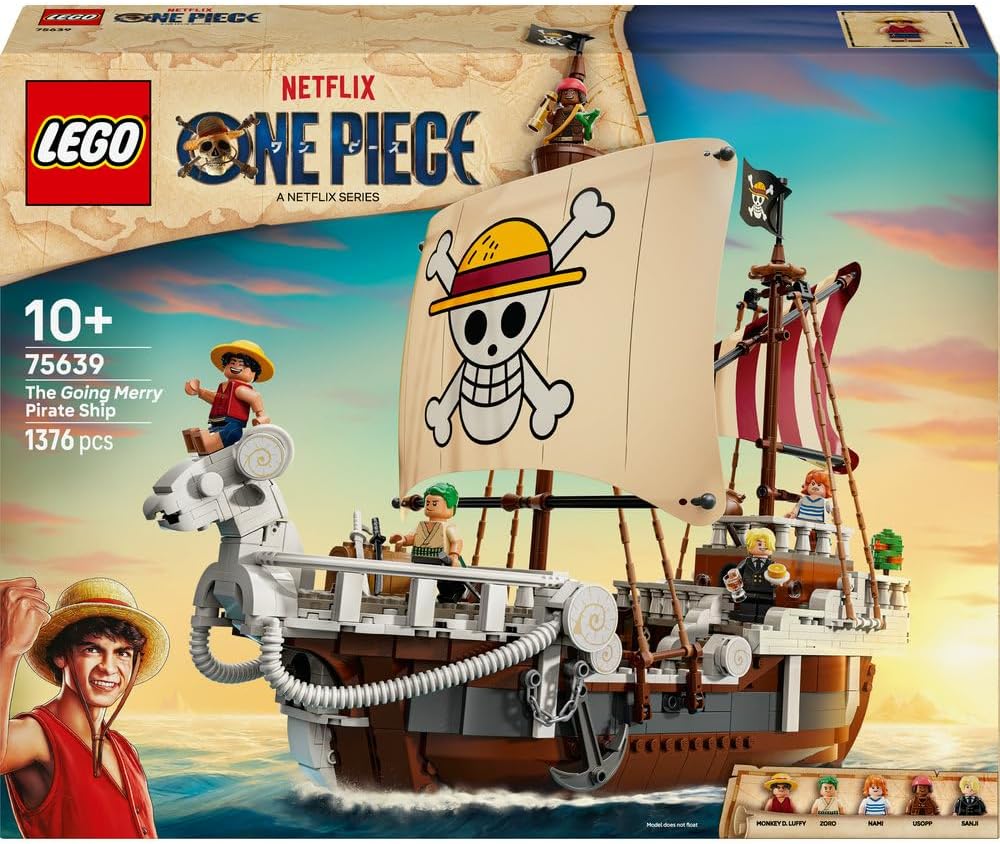 Lego One Piece 75639 The Going Merry Pirate Ship 1376Pcs