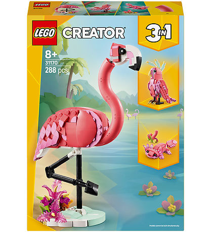Lego Creator 31170 Wild Animals Pink flamingo 288Pcs