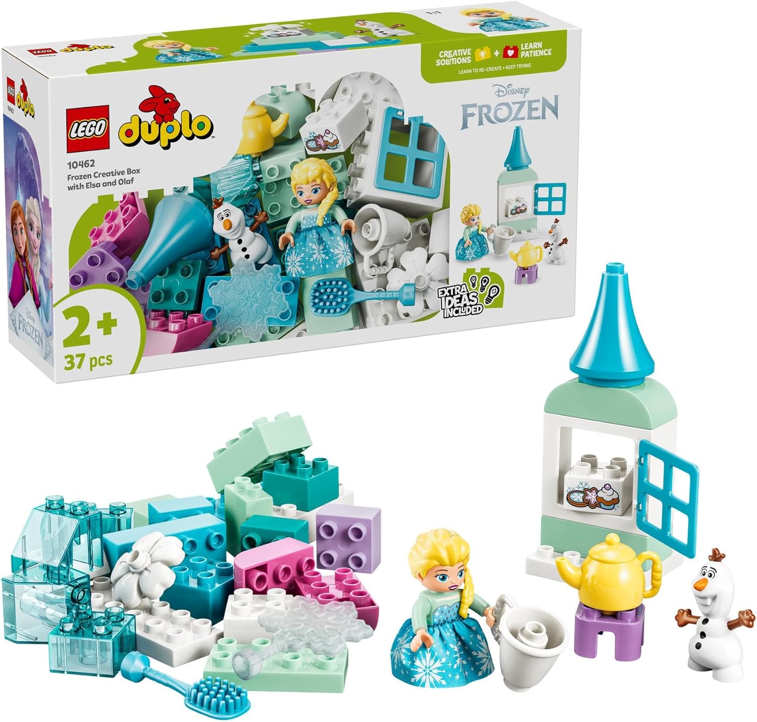 Lego Duplo 10462 Disney Frozen Creative Box with Elsa and Olaf 37Pcs