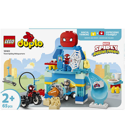 Lego Duplo 10464 Team Spidey Webquarters 65Pcs