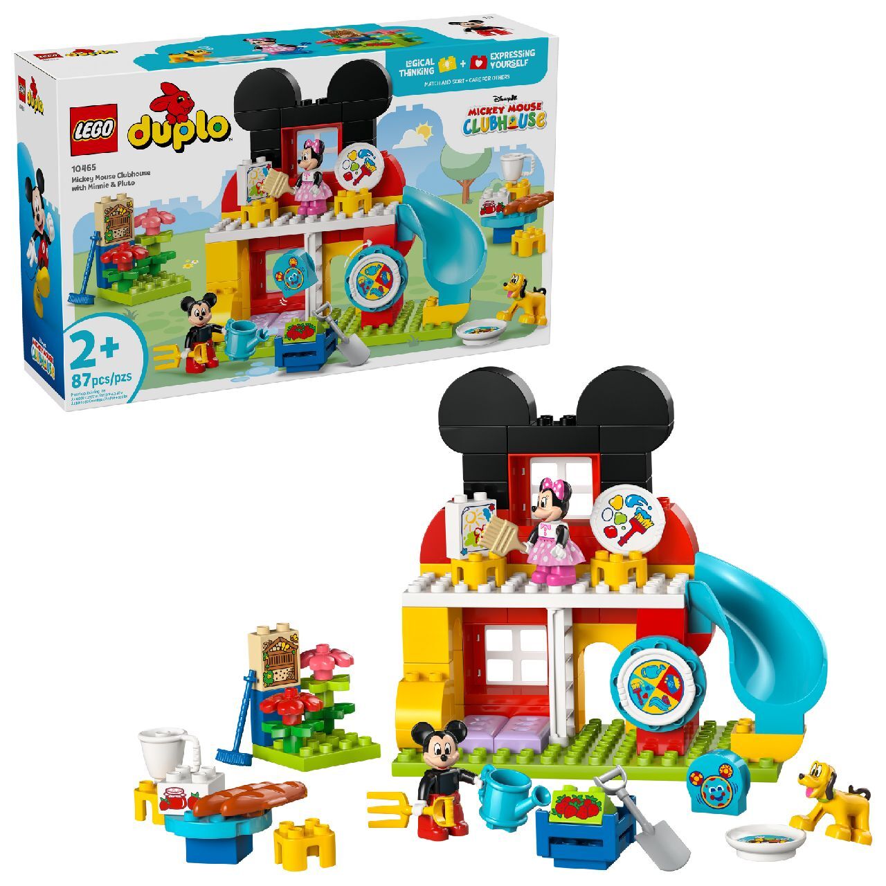 Lego Mickey Mouse Clubhouse with Minnie & Pluto 87pcs Lego Yallatoys