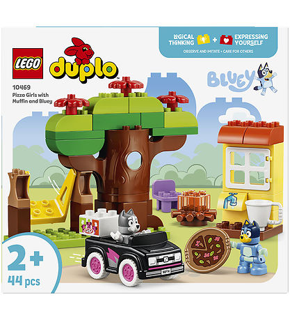 Lego Duplo 10469 Bluey- Pizza Girls with Muffin and Bluey 44Pcs