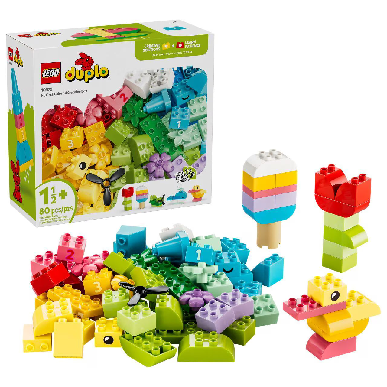 Lego Duplo 10479-Colorful Creative Box 80Pcs