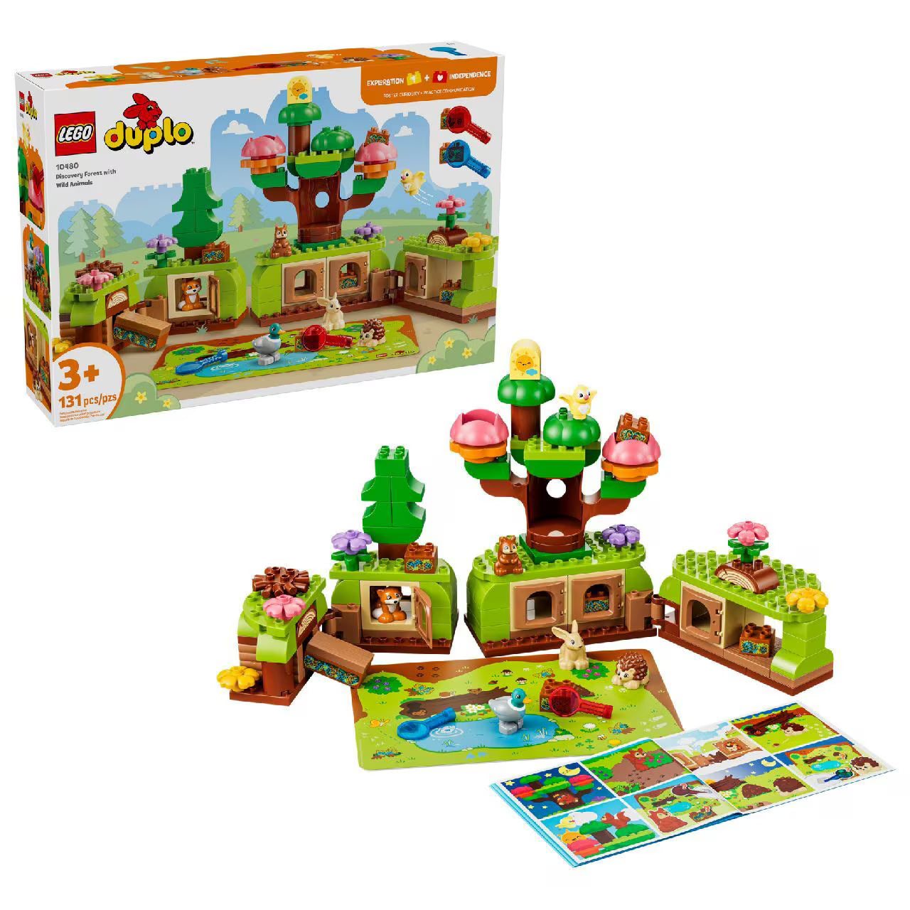Lego 10480 Discovery Forest with Wild Animals 131Pcs