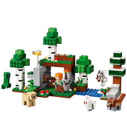 BuyLego Minecraft 21593 First Night Adventure 301Pcs