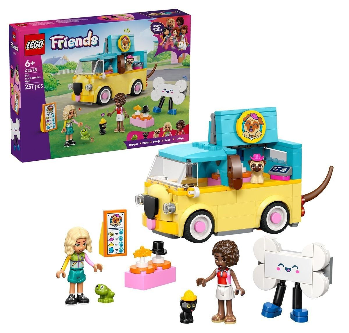Lego Friends 42678 Pet Accessories Van 237Pcs