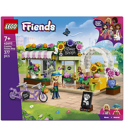 Lego Friends 42693 Creative Flower Shop 377Pcs