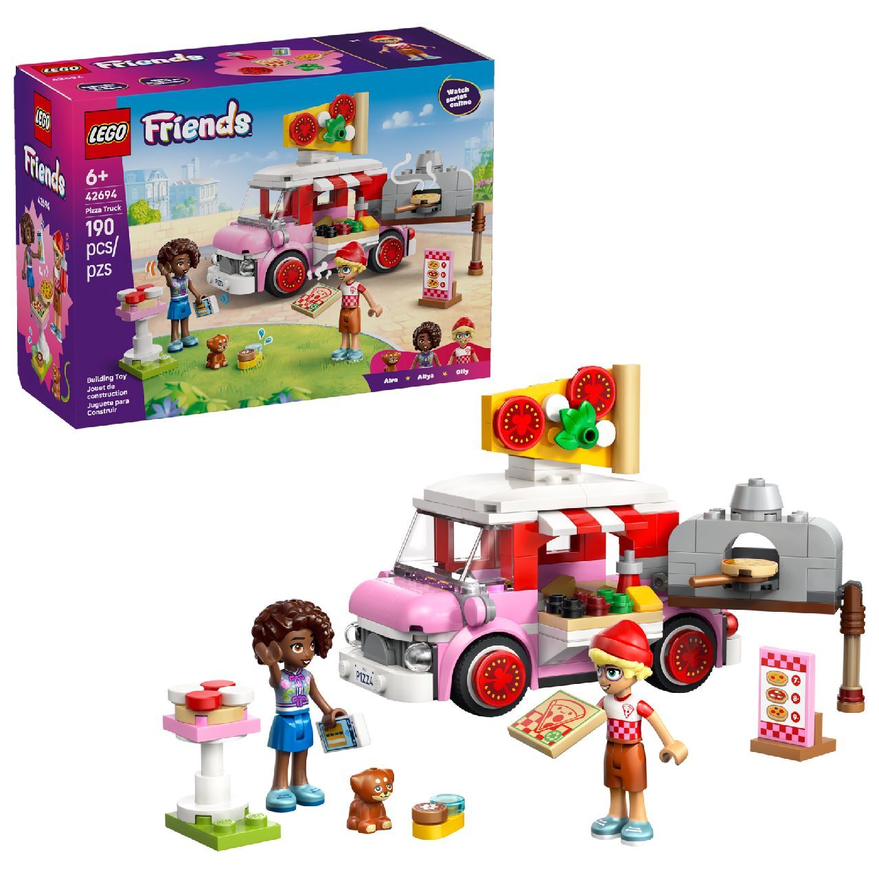 Lego Friends 42694 Pizza Truck 190Pcs