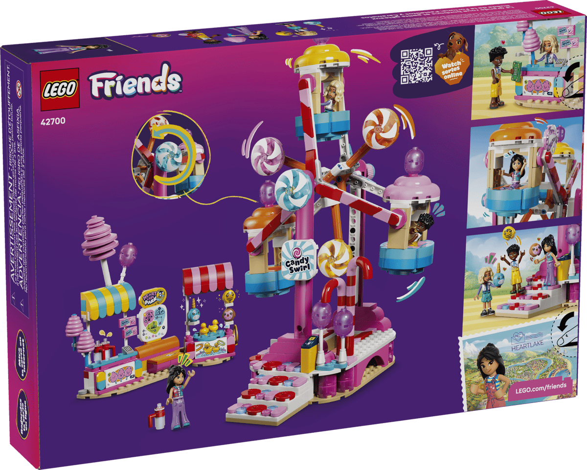 Lego Friends 42700 Candy & Cupcake Ferris Wheel 602Pcs