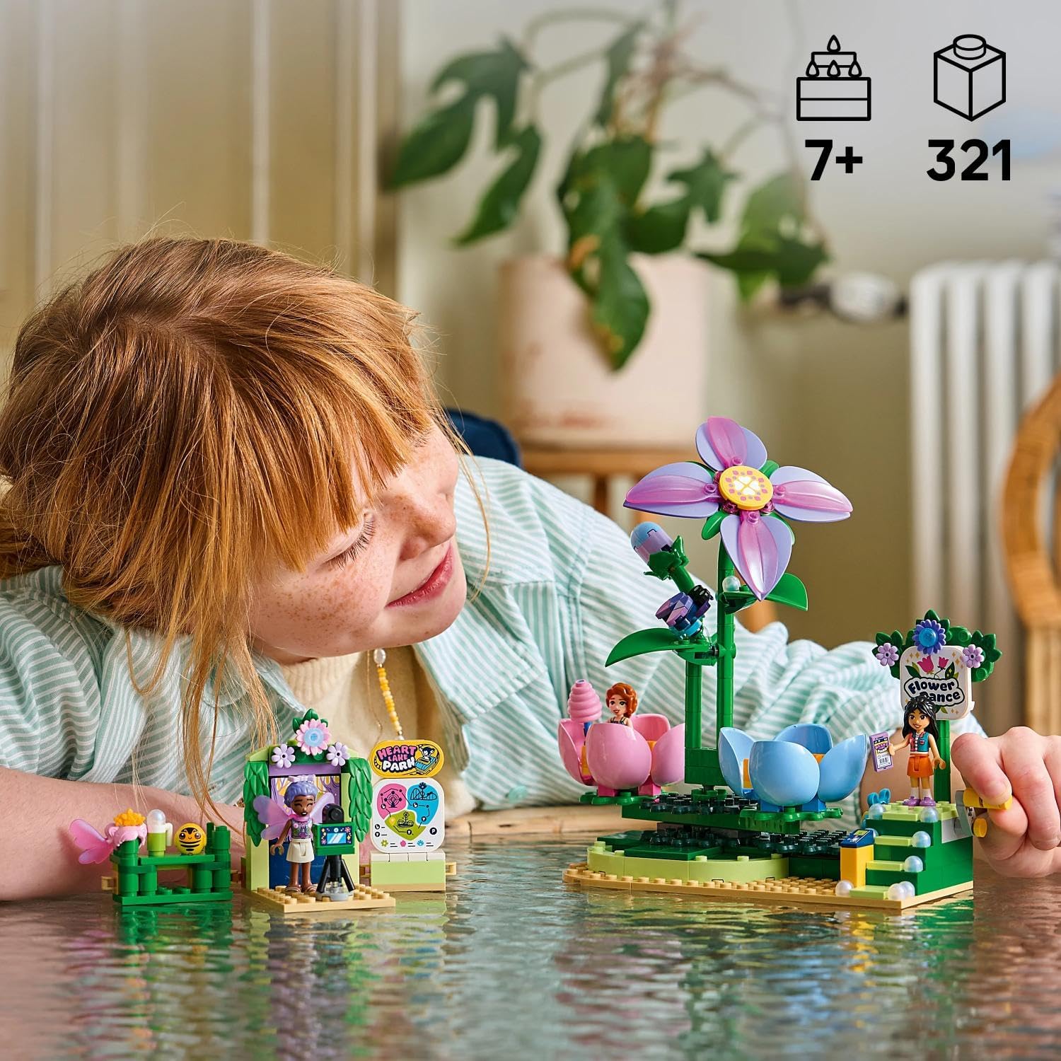 Lego Friends 42702 Spinning Flower and Fairy Teacup Ride 321Pcs Work