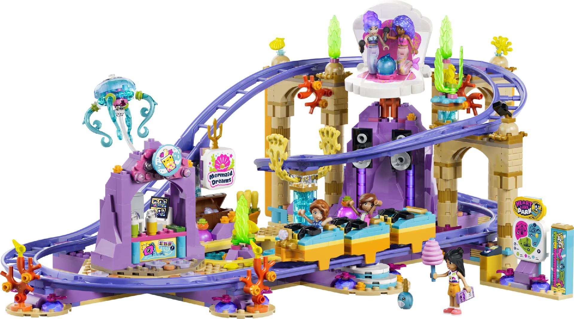 Buy Lego Friends 42703 Mermaid Roller Coaster Ride 864Pcs