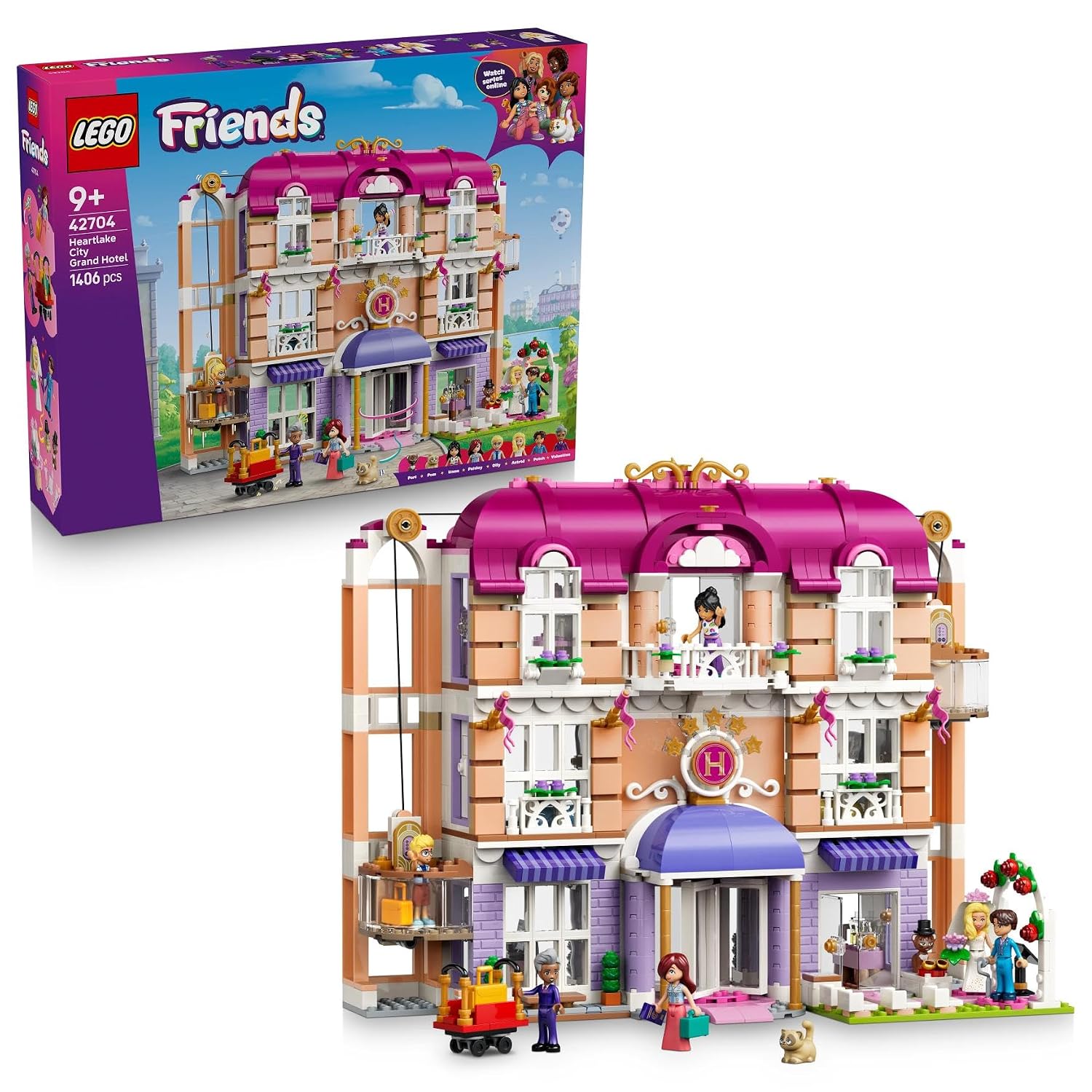 Lego Friends 42704 Heartlake City Grand Hotel 1406Pcs