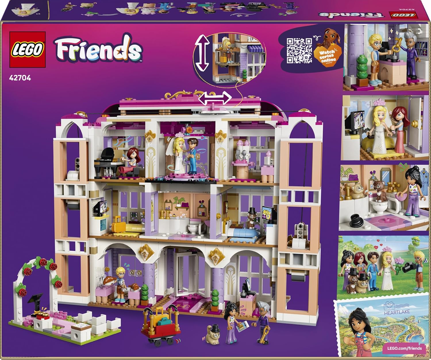 Lego Friends 42704 Heartlake City Grand Hotel 1406Pcs