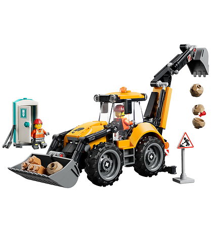 Buy Lego 60480 City Yellow Backhoe Loader 301Pcs
