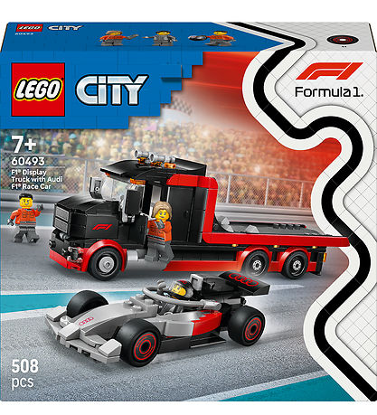 Lego City 60493 F1 Display Truck with Audi F1 Race Car 508Pcs