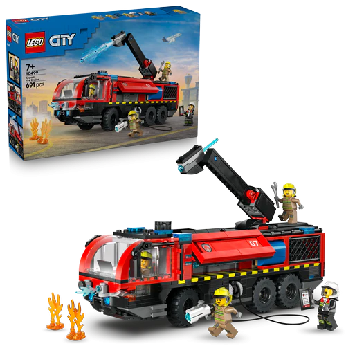 Lego City 60499 Airport Fire Truck 691Pcs